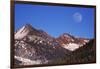 Moonrise over the Sierra-Nevada, Yosemite NP, California, USA-Michel Hersen-Framed Photographic Print