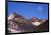 Moonrise over the Sierra-Nevada, Yosemite NP, California, USA-Michel Hersen-Framed Photographic Print