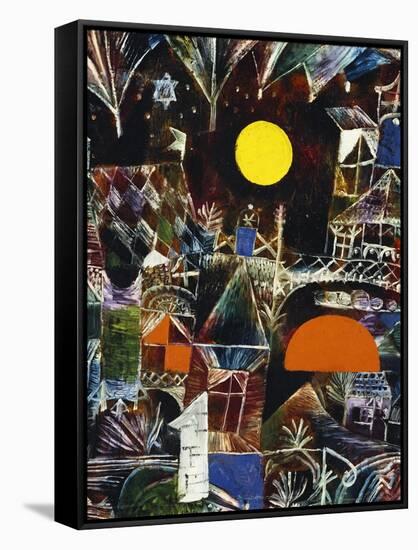 Moonrise - Sunset; Mondauf - Sonnenuntergang-Paul Klee-Framed Stretched Canvas