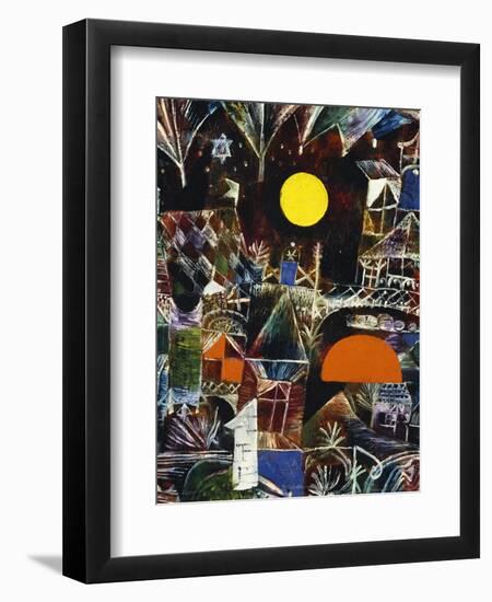 Moonrise - Sunset; Mondauf - Sonnenuntergang-Paul Klee-Framed Premium Giclee Print