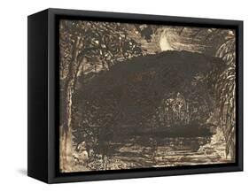 Moonrise-Samuel Palmer-Framed Stretched Canvas