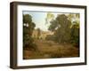 Moonrise-William Wendt-Framed Art Print