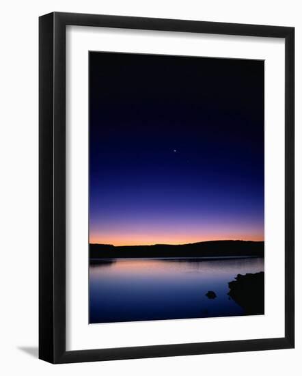 Moonscape, Lake Powell, UT-Amy And Chuck Wiley/wales-Framed Photographic Print