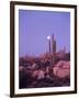 Moonset Desert Scenic and Boojum Cactus, Catavina, Mexico-Stuart Westmoreland-Framed Photographic Print