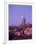 Moonset Desert Scenic and Boojum Cactus, Catavina, Mexico-Stuart Westmoreland-Framed Photographic Print