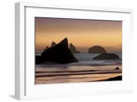 Moonset-Mike Jones-Framed Giclee Print