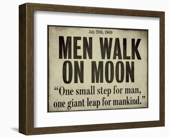 Moonwalk-null-Framed Giclee Print