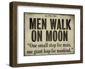 Moonwalk-null-Framed Giclee Print