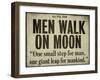 Moonwalk-null-Framed Premium Giclee Print