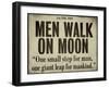 Moonwalk-null-Framed Premium Giclee Print