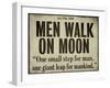 Moonwalk-null-Framed Premium Giclee Print