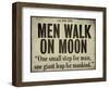 Moonwalk-null-Framed Premium Giclee Print