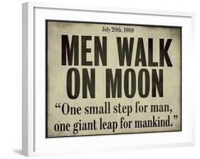 Moonwalk-null-Framed Giclee Print