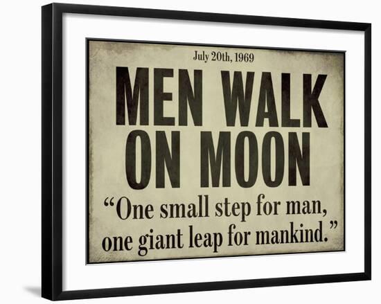 Moonwalk-null-Framed Giclee Print