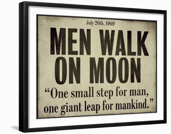 Moonwalk-null-Framed Giclee Print