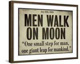 Moonwalk-null-Framed Giclee Print