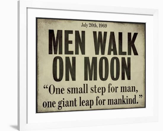 Moonwalk-null-Framed Giclee Print