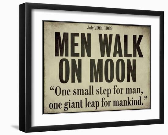 Moonwalk-null-Framed Giclee Print