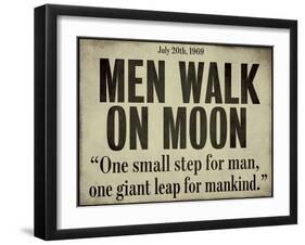 Moonwalk-null-Framed Giclee Print