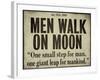 Moonwalk-null-Framed Premium Giclee Print