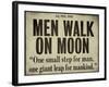 Moonwalk-null-Framed Premium Giclee Print