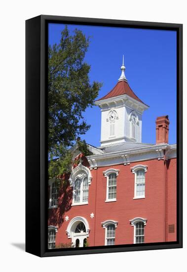 Moore County Court House in Lynchburg-Richard Cummins-Framed Stretched Canvas