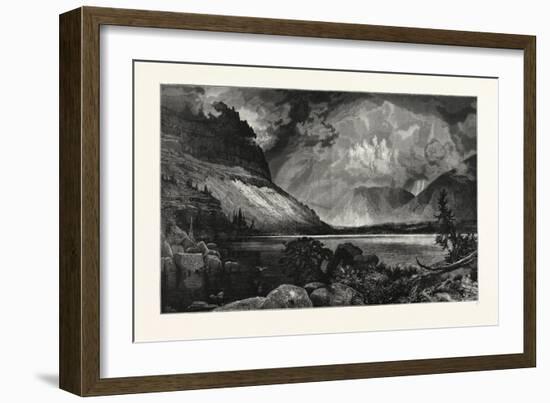 Moore's Lake-null-Framed Giclee Print