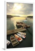 Moored Boats, Acadia National Park, Maine, USA-Stefano Amantini-Framed Premium Photographic Print