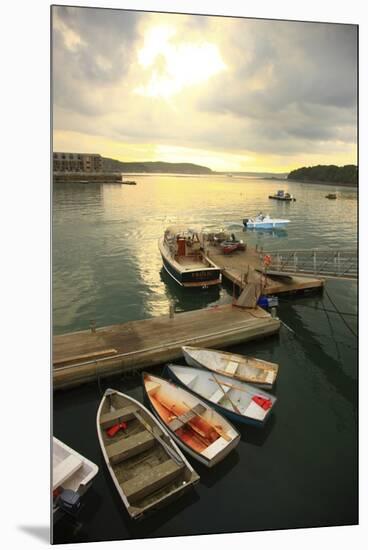 Moored Boats, Acadia National Park, Maine, USA-Stefano Amantini-Mounted Premium Photographic Print