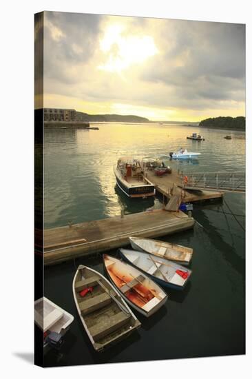 Moored Boats, Acadia National Park, Maine, USA-Stefano Amantini-Stretched Canvas