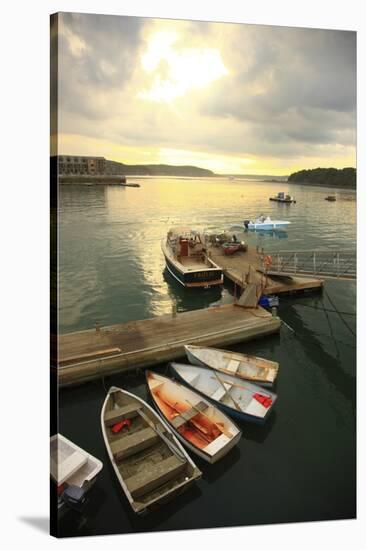 Moored Boats, Acadia National Park, Maine, USA-Stefano Amantini-Stretched Canvas