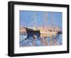 Moored Sailing Ships, Skagen, Denmark, 1999-Jennifer Wright-Framed Premium Giclee Print