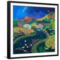 Moored Up for the Night, 2012-Lisa Graa Jensen-Framed Giclee Print