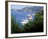 Moored Yachts and Sailboats, Fethiye Bay, Turkey-Ali Kabas-Framed Photographic Print