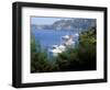 Moored Yachts and Sailboats, Fethiye Bay, Turkey-Ali Kabas-Framed Photographic Print