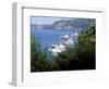 Moored Yachts and Sailboats, Fethiye Bay, Turkey-Ali Kabas-Framed Photographic Print