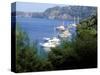 Moored Yachts and Sailboats, Fethiye Bay, Turkey-Ali Kabas-Stretched Canvas