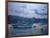 Moored Yachts, Late Afternoon-Jennifer Wright-Framed Giclee Print