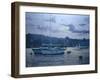 Moored Yachts, Late Afternoon-Jennifer Wright-Framed Giclee Print