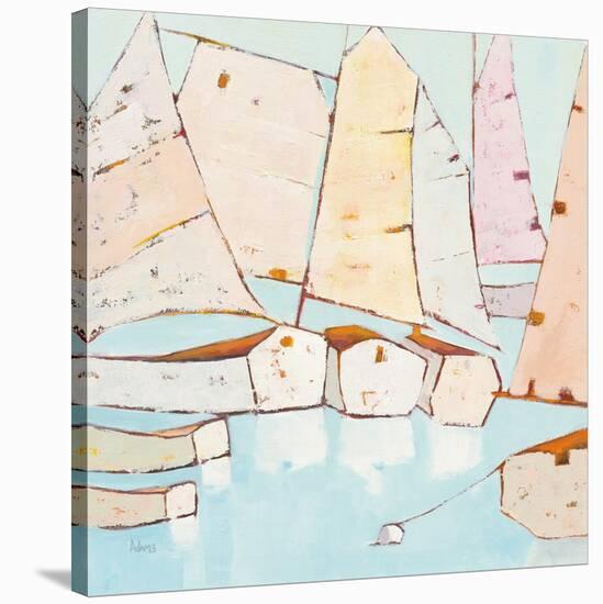 Moored-Phyllis Adams-Stretched Canvas