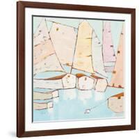 Moored-Phyllis Adams-Framed Art Print