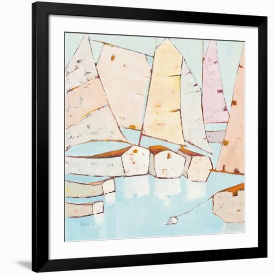 Moored-Phyllis Adams-Framed Art Print