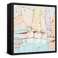 Moored-Phyllis Adams-Framed Stretched Canvas