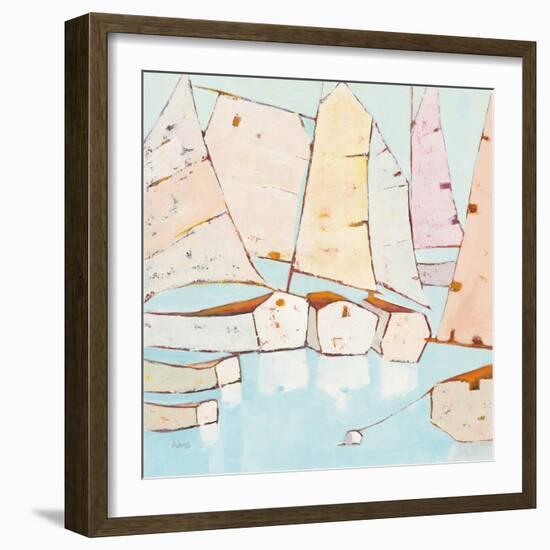 Moored-Phyllis Adams-Framed Art Print