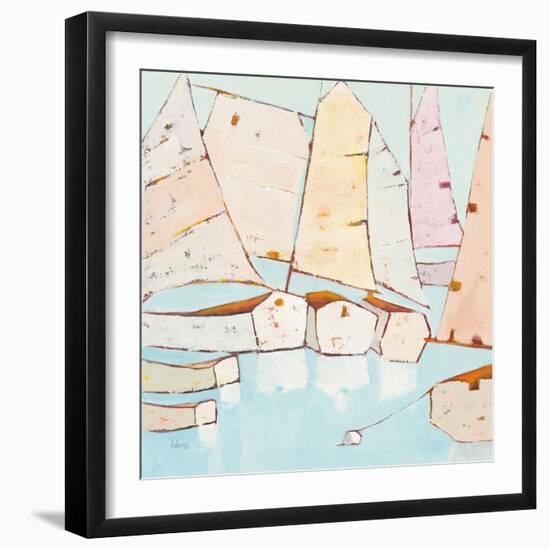 Moored-Phyllis Adams-Framed Art Print