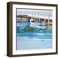 Mooring, Solitude-Craig Trewin Penny-Framed Art Print