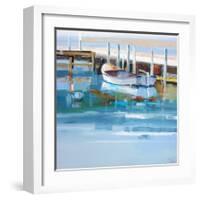 Mooring, Solitude-Craig Trewin Penny-Framed Art Print