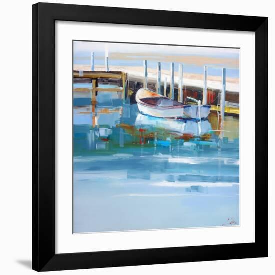 Mooring, Solitude-Craig Trewin Penny-Framed Art Print