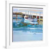 Mooring, Solitude-Craig Trewin Penny-Framed Art Print