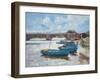 Moorings at Hampton Court, 2011-Christopher Glanville-Framed Giclee Print